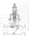 Sectional drawing of the safety shut-off valve (SAV) – Type 53 N/H